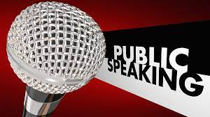 Certificate in Public Speaking